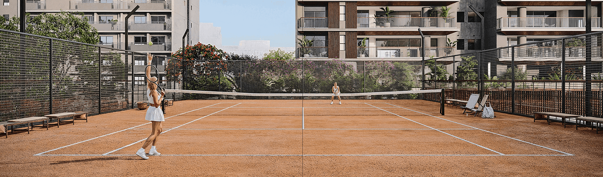 Quadra de tênis